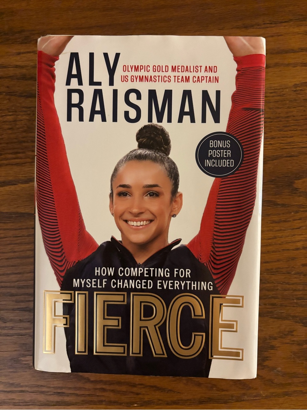 Fierce by Aly Raisman a hardcover book
